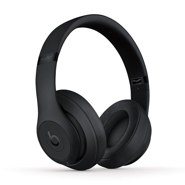 Photo 1 of Beats Studio3 Wireless - Headphones with Mic - Full Size - Bluetooth - Wireless - Active Noise Canceling - 3.5 Mm Jack - Noise Isolating - Matte Black
