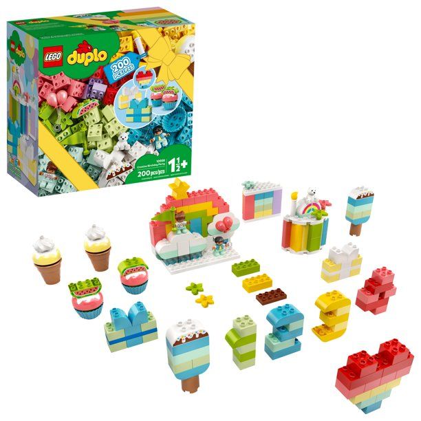 Photo 1 of LEGO DUPLO Classic - Creative Birthday Party - Building & Construction for Ages 2 to 6 - Fat Brain Toys
