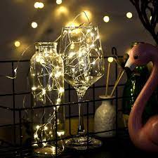 Photo 1 of CLICIC Lights Copper Wire LED Lights Fairy Lights with Remote Decorative for Party Christmas Outdoor (2 Pack) (Warm)
