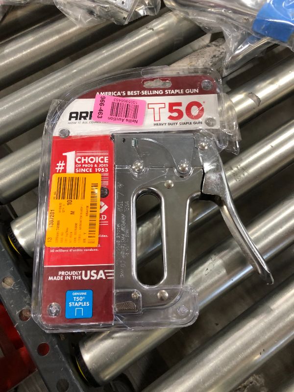 Photo 1 of Arrow T50 Heavy Duty Staple Gun Chrome
