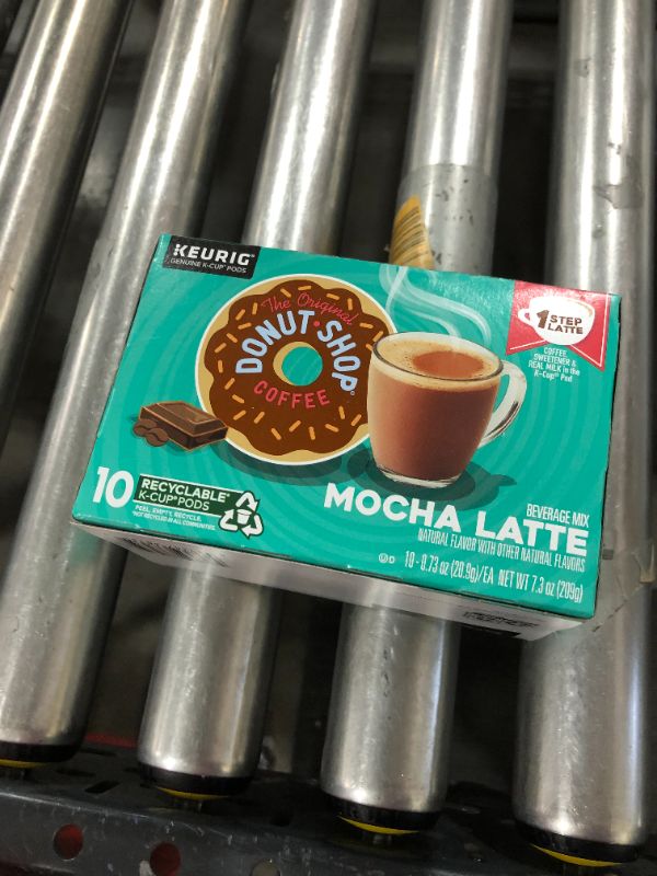 Photo 3 of 10 Ct the Original Donut Shop Mocha Latte K-Cup® Pods. Coffee [expired]