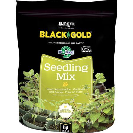 Photo 1 of Black Gold Organic Seedling Mix 8 Qt.
