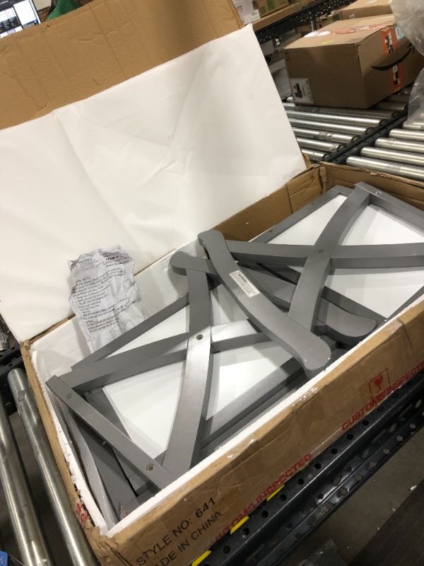 Photo 1 of Dream on Me Haven Cradle, Gray and White
