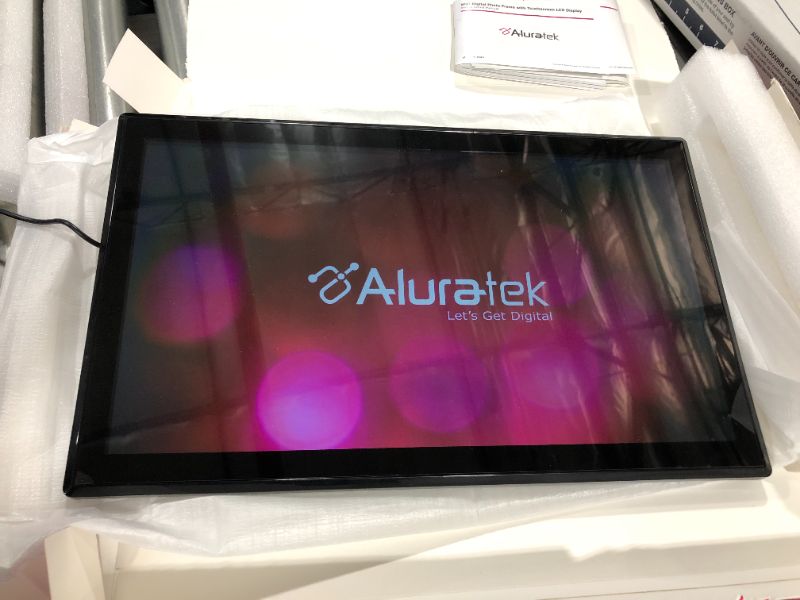 Photo 2 of Aluratek 17.3-in. WiFi Digital Photo Frame with Touchscreen & 16GB Memory