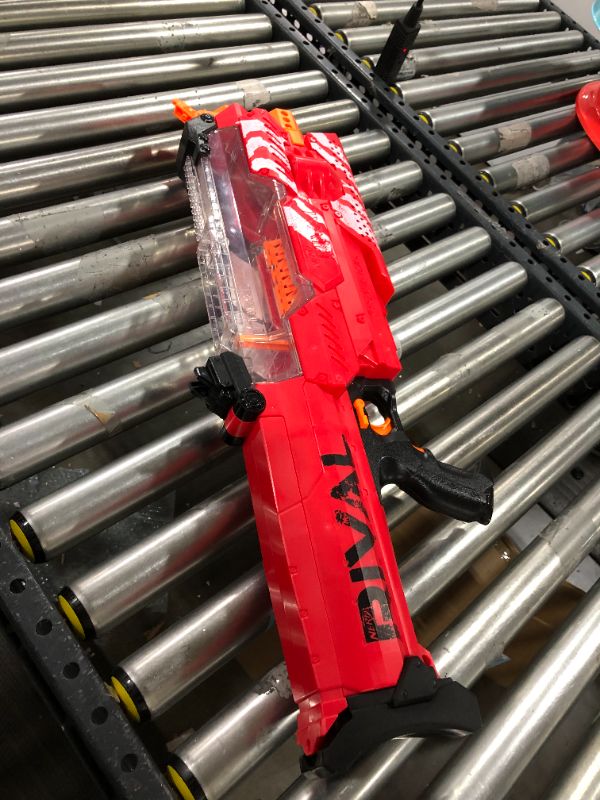 Photo 2 of Nerf Rival Nemesis MXVII-10K, Red (Amazon Exclusive)
