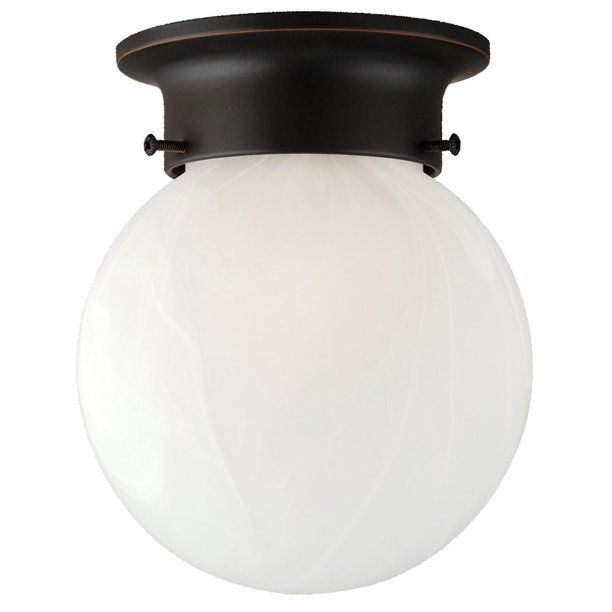 Photo 1 of 514521 Millbridge 1-Light Globe Ceiling Mount
