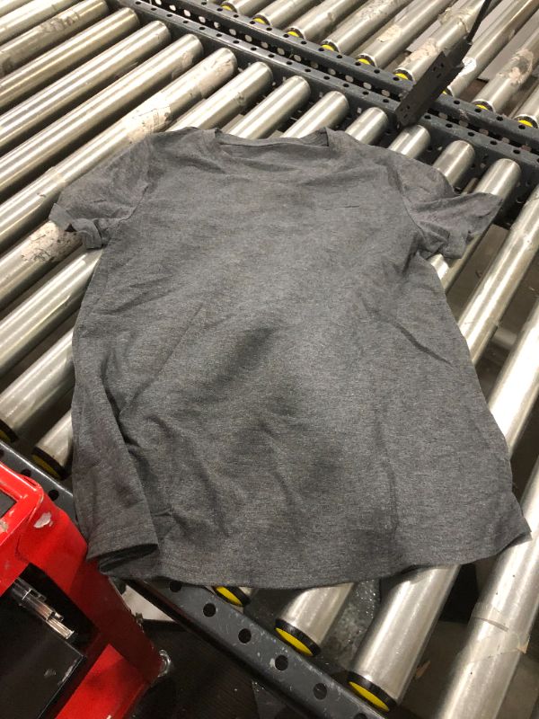 Photo 1 of size S, charcoal grey shirt with chest pocket 