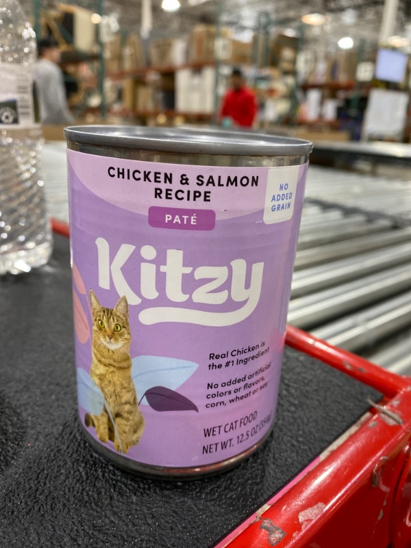 Photo 1 of 12 PACK- KITZY Cat Food - Chicken and Salmon flavor, wet food- BEST BY  05/19/2024