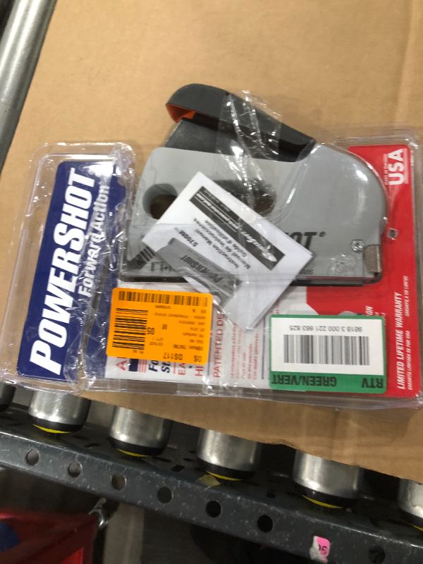 Photo 2 of Arrow 5700 PowerShot Heavy Duty 2-In-1 Staple and Nail Gun for Wood, Upholstery, Furniture, Crafts, Fits 1/4", 5/16”, 3/8", 1/2", or 9/16" Staples and 5/8” or 9/16” Brad Nails
