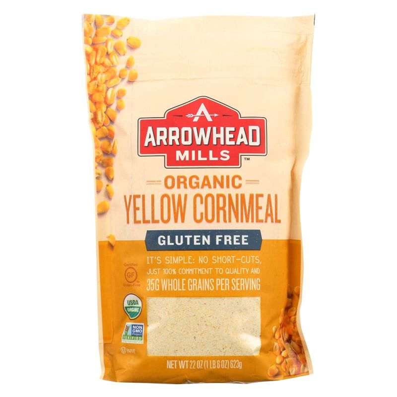 Photo 1 of Arrowhead Mills Cornmeal Yellow Org- BEST BY 01/2022- 6 PACK
