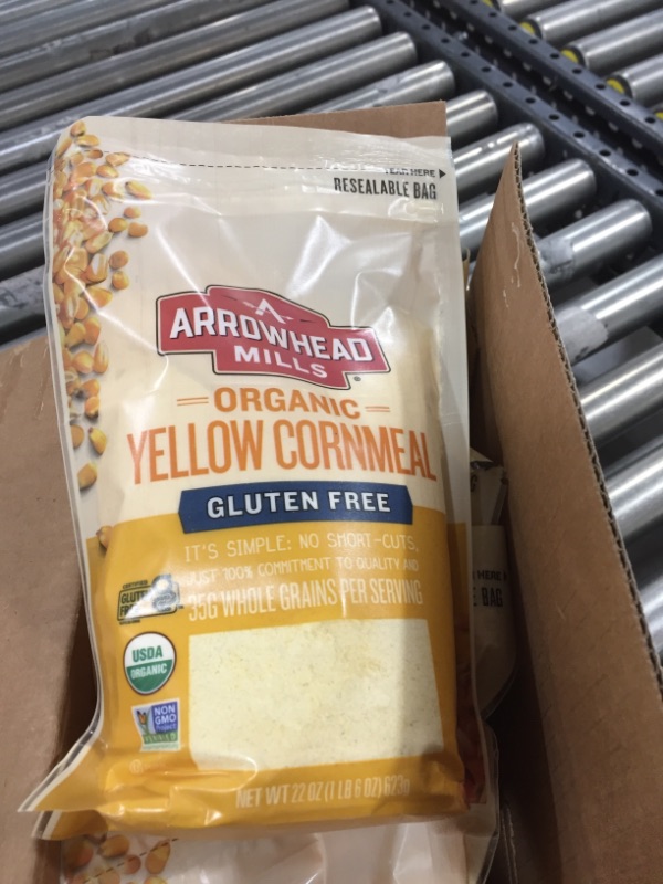 Photo 3 of Arrowhead Mills Cornmeal Yellow Org- BEST BY 01/2022- 6 PACK
