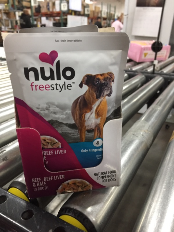 Photo 2 of 12 PACK- Nulo Freestyle Beef, Beef Liver & Kale in Broth Wet Dog Food Topper, 2.8 oz.- BEST BY 03/2023
