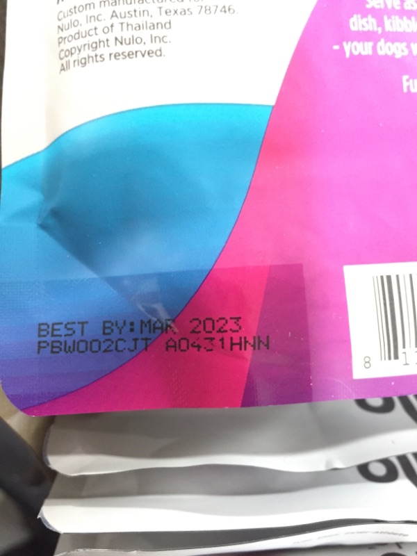 Photo 3 of 12 PACK- Nulo Freestyle Beef, Beef Liver & Kale in Broth Wet Dog Food Topper, 2.8 oz.- BEST BY 03/2023
