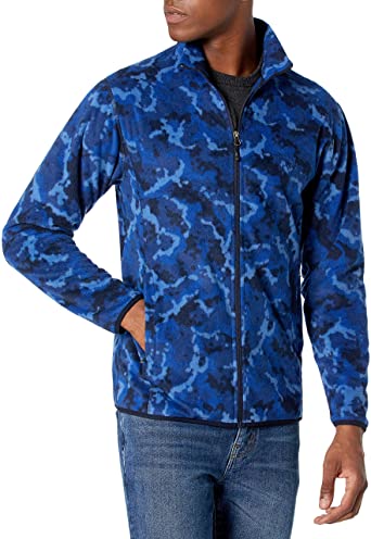 Photo 1 of Amazon Essentials Men's Full-Zip Polar Fleece Jacket large 