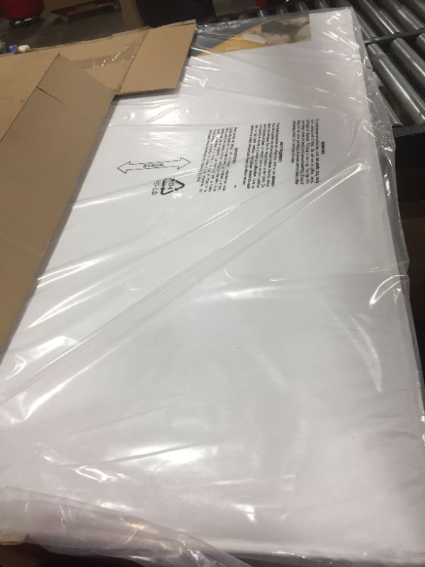 Photo 1 of Safety 1st Heavenly Dreams Crib and Toddler Bed Mattress in White
