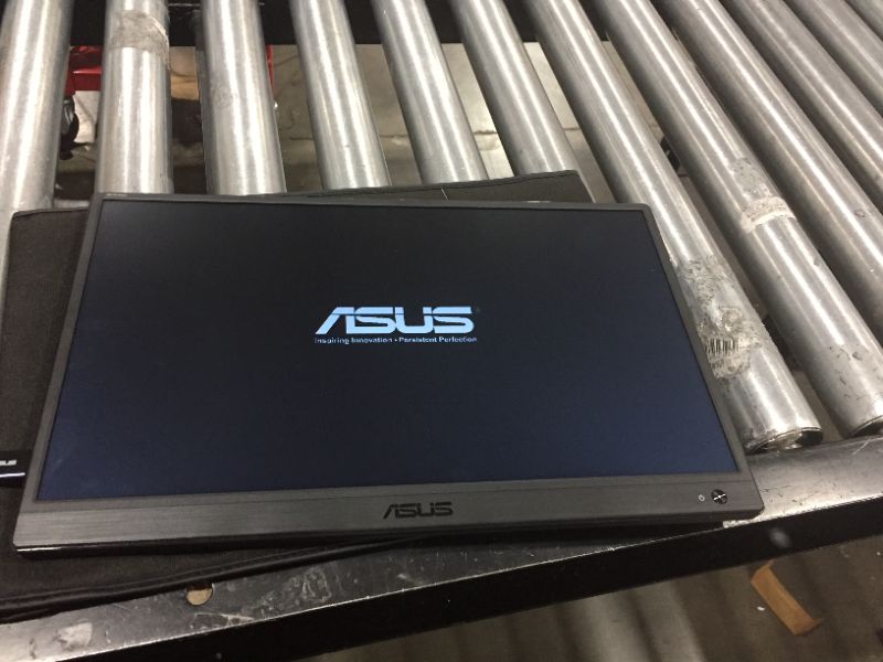 Photo 2 of ASUS ZenScreen 15.6” Portable USB Monitor (MB165B) - HD (1366 x 768), Narrow Bezel, Micro USB, USB-Powered, Tripod Mountable, Anti-Glare Surface, Protective Sleeve,Black

