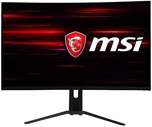 Photo 1 of MSI 32"" Full HD RGB LED Non-Glare Super Narrow Bezel 1ms HDR Ready 2560 x 1440 165Hz Refresh Rate Free Sync Height Adjustable Curved Gaming Monitor (Optix MAG322CQR), Black
