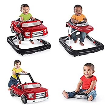 Photo 1 of Bright Starts Ford F-150 Ways to Play 4-in-1 Baby Activity Push Walker, Red, Age 6 months+
