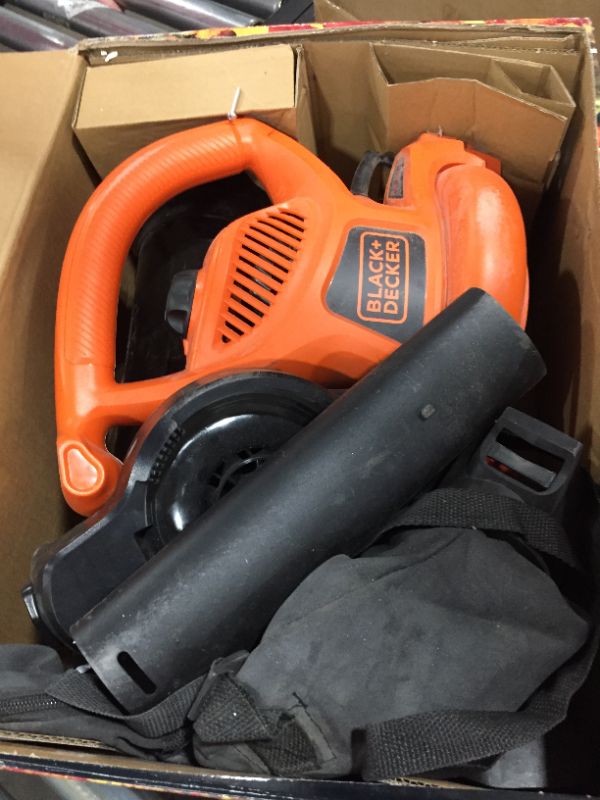 Photo 2 of BLACK and DECKER BV3600 12-AMP BLOWER VACUUM
