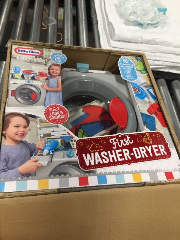 Photo 2 of Little Tikes First Washer-Dryer Realistic Pretend Play Appliance for Kids
