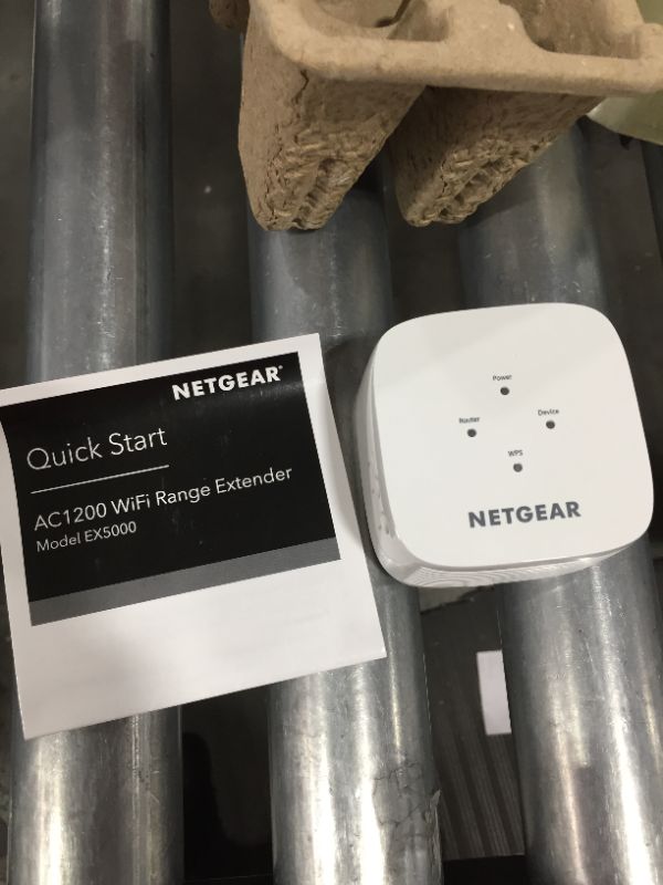 Photo 2 of NETGEAR WiFi Range Extender EX5000 - Coverage up to 1500 Sq.Ft. and 25 Devices, WiFi Extender AC1200
