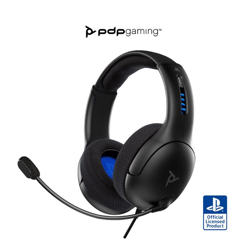 Photo 1 of PDP 051-099-NA-BK LVL50 Wired Stereo Gaming Headset for PS4â?¢- Grey
