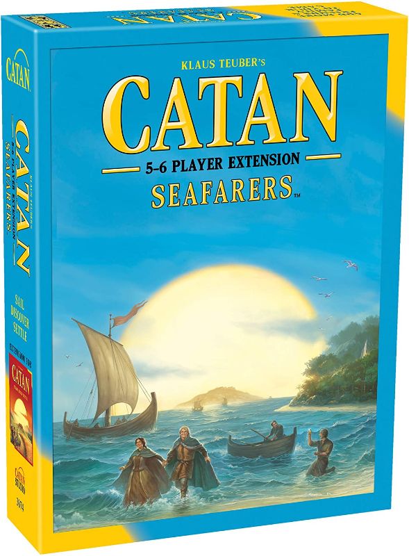 Photo 1 of Catan Seafarers Board Game Extension Allowing a Total of 5 to 6 Players for The Catan Seafarer Expansion | Board Game for Adults and Family | Adventure Board Game | Made by Catan Studio
