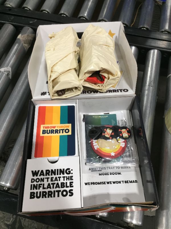 Photo 2 of Throw Throw Burrito by Exploding Kittens - A Dodgeball Card Game - Family-Friendly Party Games - Card Games for Adults, Teens & Kids - 2-6 Players
