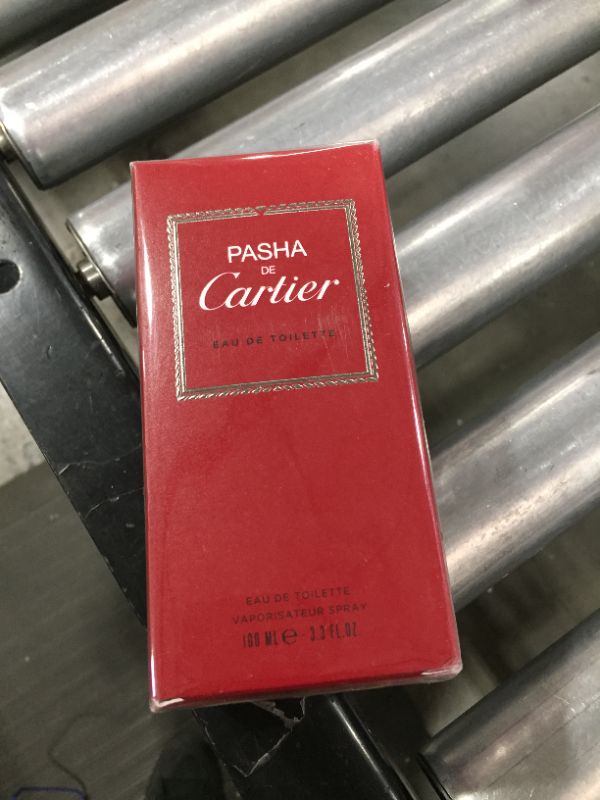 Photo 2 of Cartier Pasha De Cartier Eau De Toilette Spray for Men, 3.3 Fluid Ounce [FACTORY SEALED, NEVER OPENED OR USED]