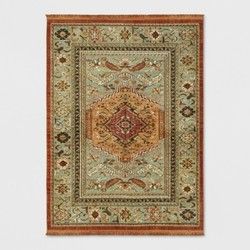 Photo 1 of Floral Woven Accent Rug - Threshold™

