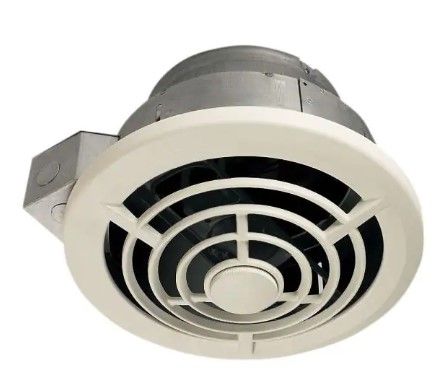 Photo 1 of Broan-NuTone
210 CFM Ceiling Utility Bathroom Exhaust Fan with Vertical Discharge