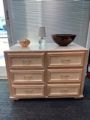 Photo 5 of 4 DRAWER WOODEN DRESSER H33 INCH W47 INCH L25 INCH (DRESSER ONLY)