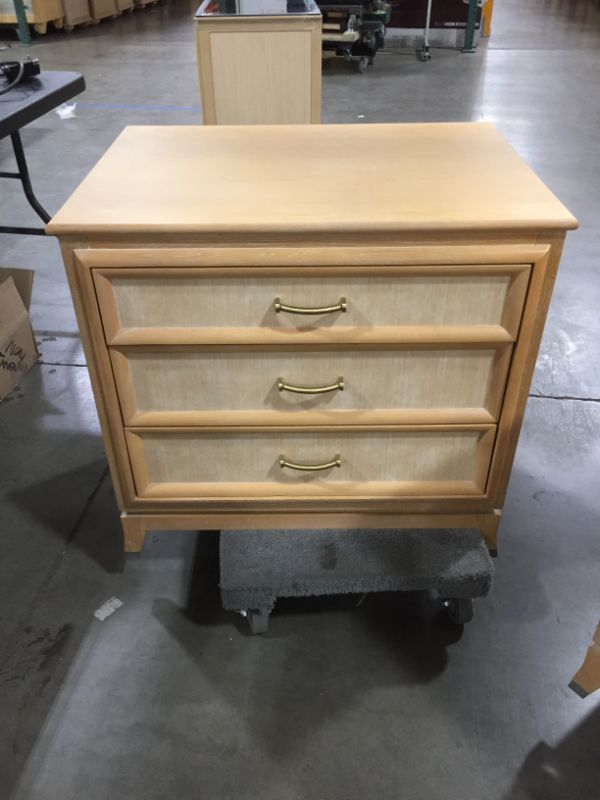 Photo 1 of 3 DRAWER NIGHT STAND 22L X 30W X 29H INCHES