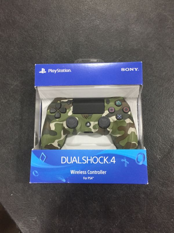 Photo 2 of DualShock 4 Wireless Controller for PlayStation 4 - Green Camouflage
