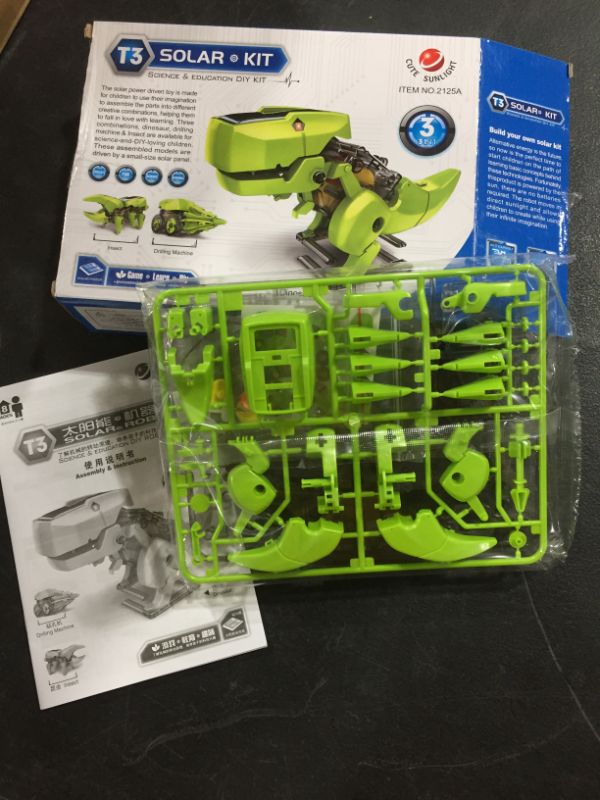 Photo 1 of Stem Toys, 3 in 1 Solar Robot Kit for Kids with Solar Power, Science Experiments for Kids 9-12, Gifts for 8, 9, 10, 11, 12, 13 Year Old Boys, Girls, Kids, Adults
