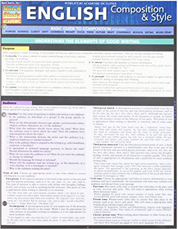 Photo 1 of Quickstudy Reference Guide English