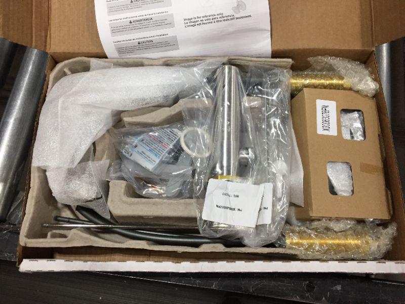 Photo 1 of DELTA FAUCET 3551-PNMPU-DST Dryden Two Handle Bathroom Widespread Faucet, Polished Nickel

