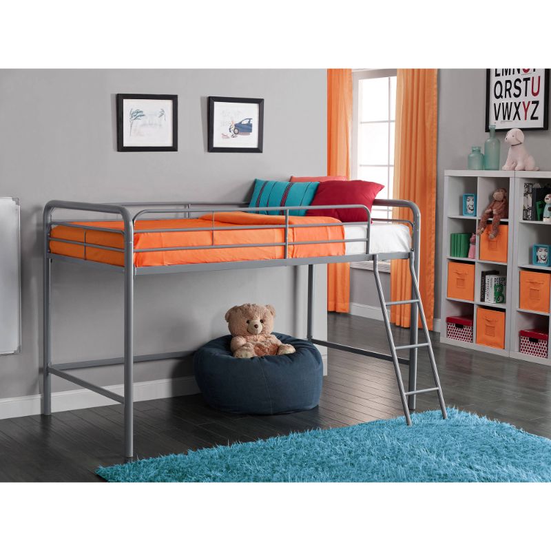 Photo 1 of Dhp Junior Metal Loft Bed, Twin Size, 