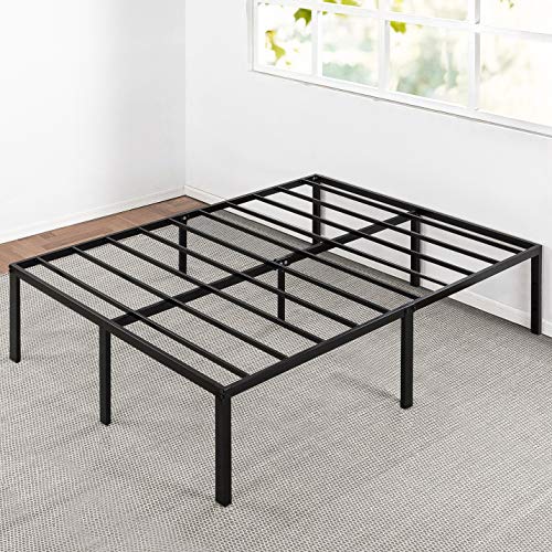 Photo 1 of Best Price Mattress 18 Inch Metal Platform Bed, Heavy Duty Steel Slats, size full 