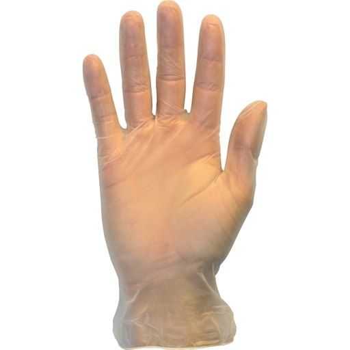 Photo 1 of  Powder Free Clear Vinyl Gloves - Clear, Large 3 pack 
