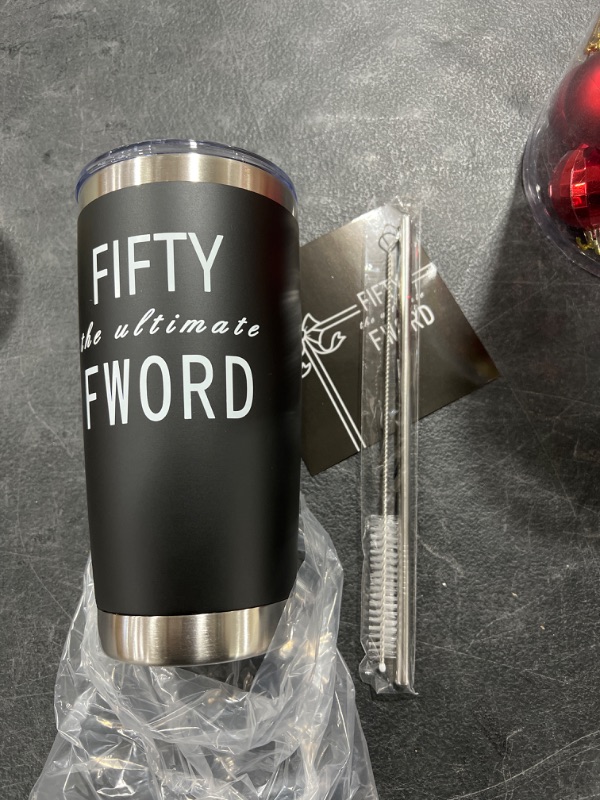 Photo 1 of 50th birthday gift 20 oz THE ULTIMATE F WORD