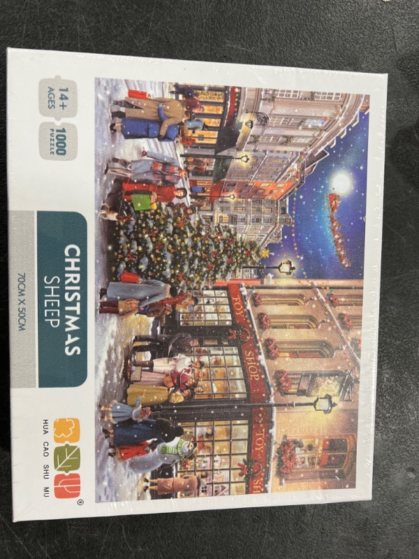 Photo 1 of 1000 piece Christmas jigsaw puzzle