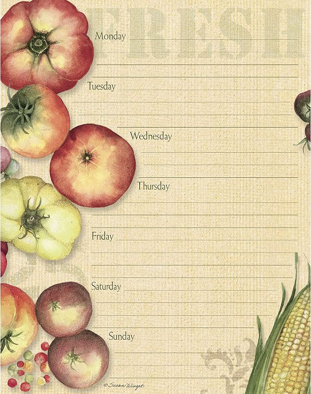 Photo 1 of 3 PACK!!! Lang Fresh from The Farm Jumbo Weekly Planner by Susan Winget (1083052)
