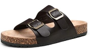Photo 1 of Jeossy Women's 15 Two Buckle Slides Sandals Adjustable Cork Footbed Outdoor Summer Shoes for Women
8- 8.5 