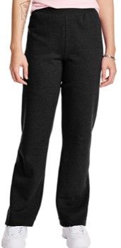 Photo 1 of Hanes Women's EcoSmart Open Bottom Leg Sweatpants
XL