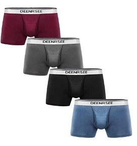 Photo 1 of Men Underwear Micro Modal Men Boxers Multipack Stretchy Cool Briefs Tagless Fit Trunks
2XL