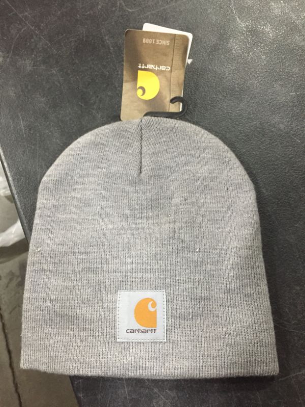 Photo 1 of Men's OFA Heather Gray Acrylic Hat Headwear