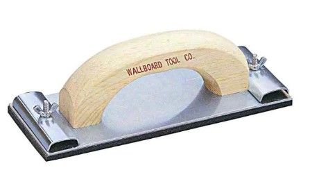 Photo 1 of 3-1/4 in. x 9-1/4 in. Tempered-Aluminum Base Plate Hand Sander
