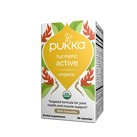 Photo 1 of 5 PACK!!! Pukka Organic Herbal Supplements Turmeric Active 60 Capsules
BB 01 2022