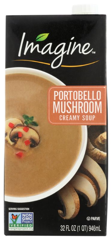 Photo 1 of 3 PACK!!! Imagine Foods Soup Creamy Portobello Mushroom 32 Fl Oz
BB 03 10 2022